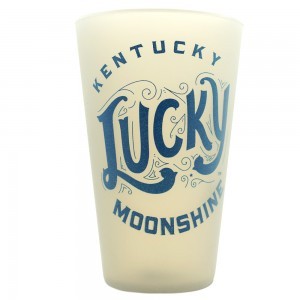 Lucky Kentucky Moonshine Squeezable Pint - Blue