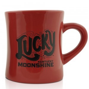 Lucky Moonshine Coffee Mug - Red