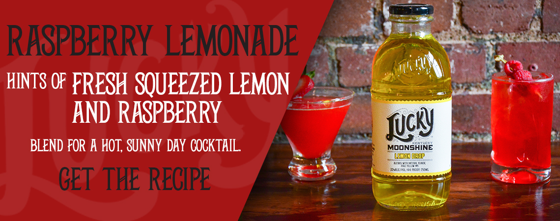 Raspberry Lemonade Moonshine Cocktail